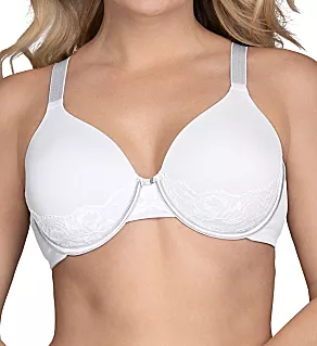 Beauty Back Lace Full Figure Underwire Bra Star White 36C