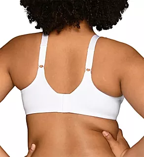 Beauty Back Lace Full Figure Underwire Bra Star White 36C