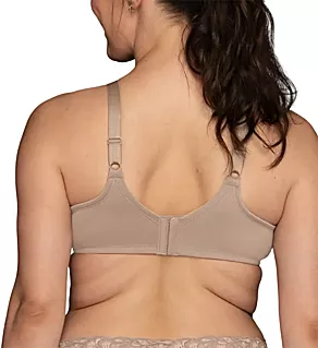 Beauty Back Lace Full Figure Underwire Bra ToastedCocunutCashmere 36C