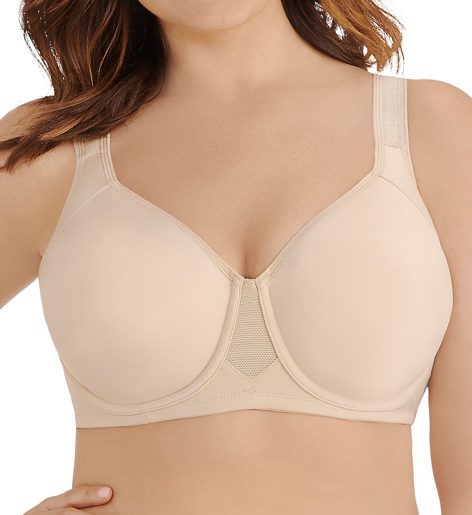 Vanity Fair 76500 Full Figure Underwire Sports Bra 44 D Damask Picture 2 Of