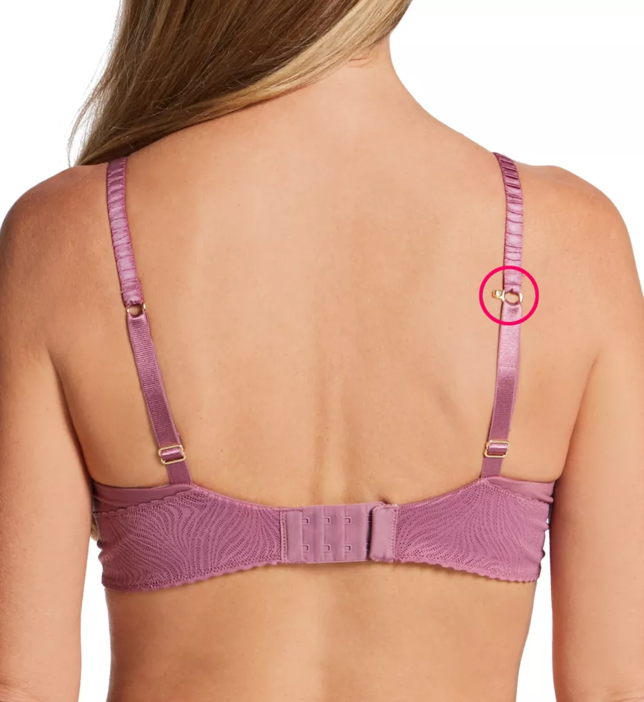 Effortless Wirefree Lace Bra Enchanted Mauve 36C