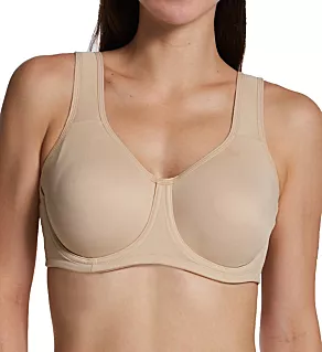 2-Ply High Impact Underwire Sports Bra Damask Neutral 44DDD