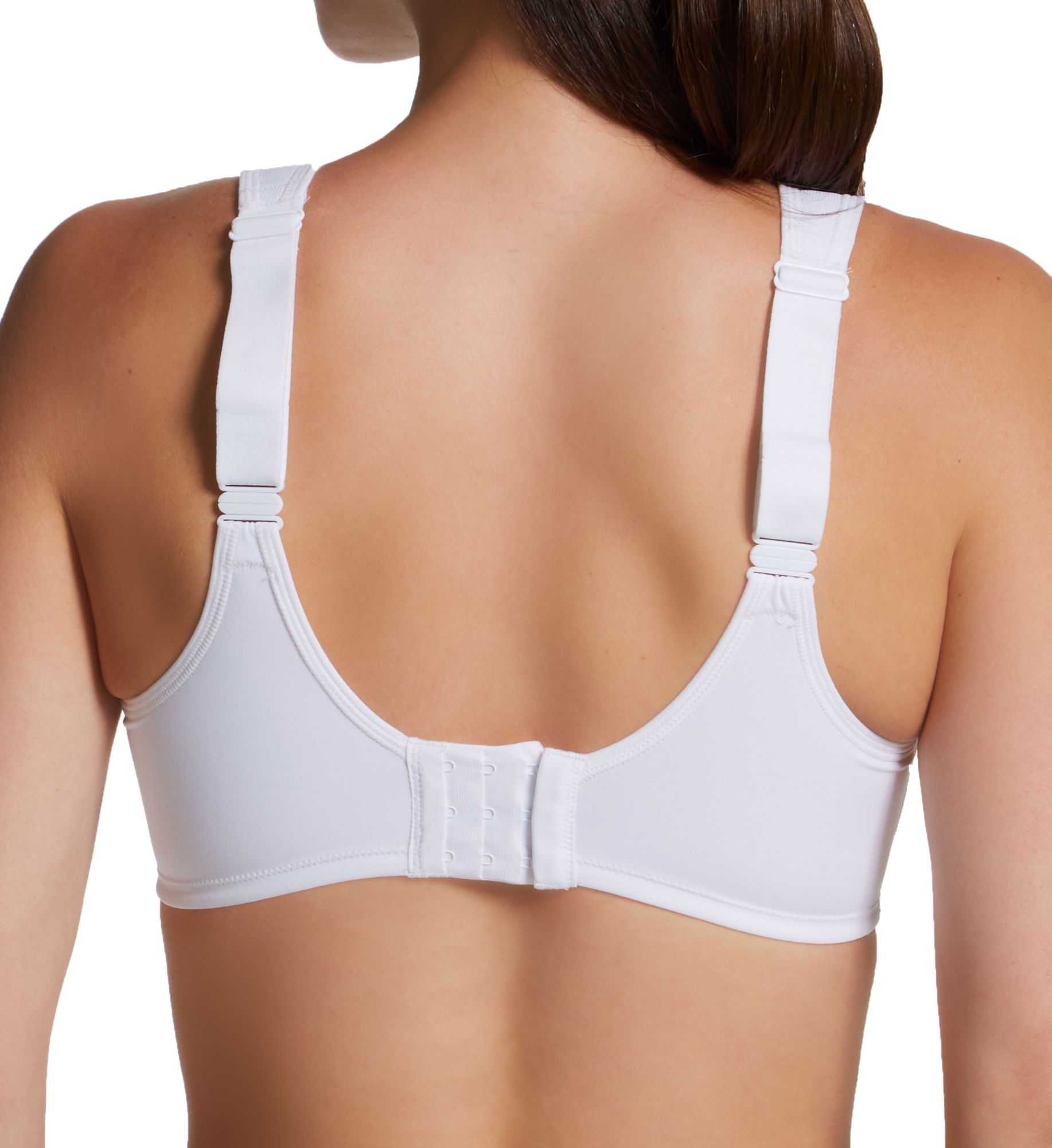 Vanity Fair 2-Ply High Impact Underwire Sports Bra Star White 44C  - Image 2