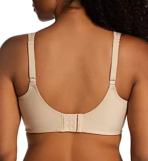 Medium Impact Underwire Sports Bra Damask Neutral 42D