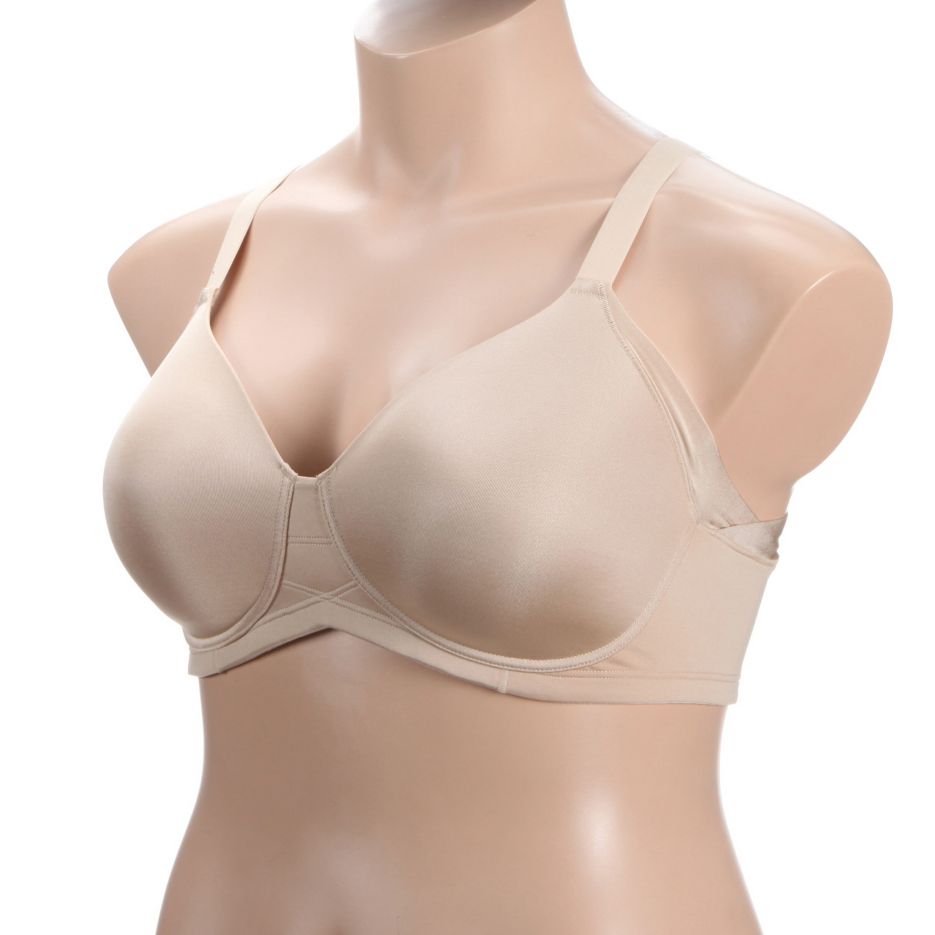 Beauty Back Full Figure Wirefree Extended Side and Back Smoother Bra