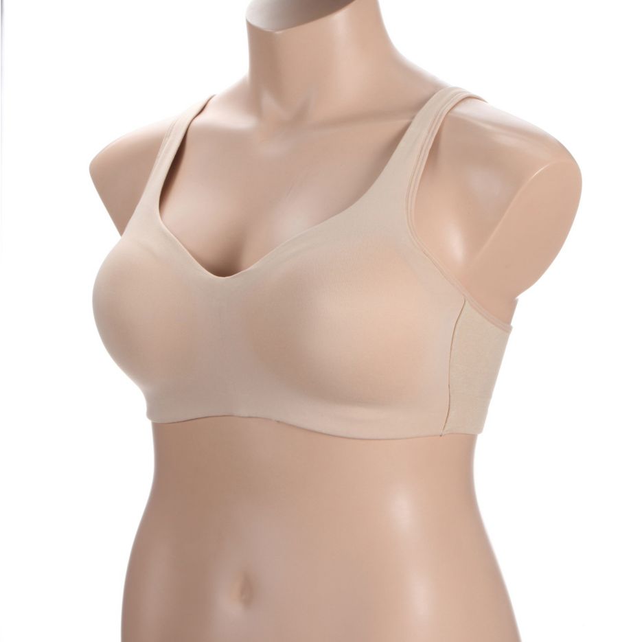 Women's Vanity Fair 72204 Beyond Comfort Simple Sizing Wirefree Bra  (Stillwater 2X) 