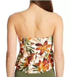 Seychelles Floral Tie Front Bandini Swim Top