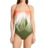 Vince Camuto Dip Dye Draped Bandini Swim Top V08516 - Image 3