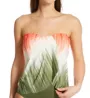 Vince Camuto Dip Dye Draped Bandini Swim Top V08516