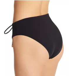 Serengeti Shades Drawstring Hi Waist Swim Bottom Black XS