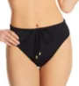 Vince Camuto Serengeti Shades Drawstring Hi Waist Swim Bottom V09738 - Image 1