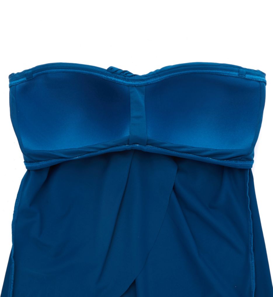 Vince Camuto Sanremo Shades Draped Bandini Swim Top V21516 - Image 6