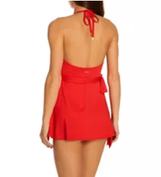 Sanremo Shades Halter V-neck One Piece Swimsuit Poppy 6