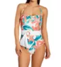 Vince Camuto Wild Oleander Belted Bandeau One Piece Swimsuit V83679 - Image 1