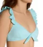 Vince Camuto Marea Texture Ruffle Bikini Swim Top V85692