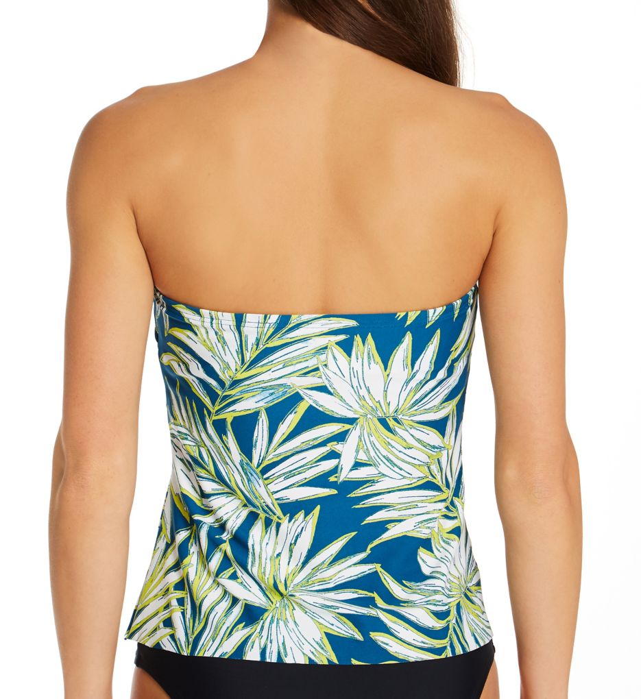 Riviera Delle Palme Draped Tankini Swim Top