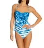 Vince Camuto Tie Dye Draped Bandini Swim Top V92516 - Image 4