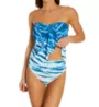 Vince Camuto Tie Dye Draped Bandini Swim Top V92516 - Image 5