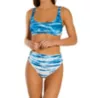 Vince Camuto Tie Dye Side Lace Bikini Swim Top V92714 - Image 3