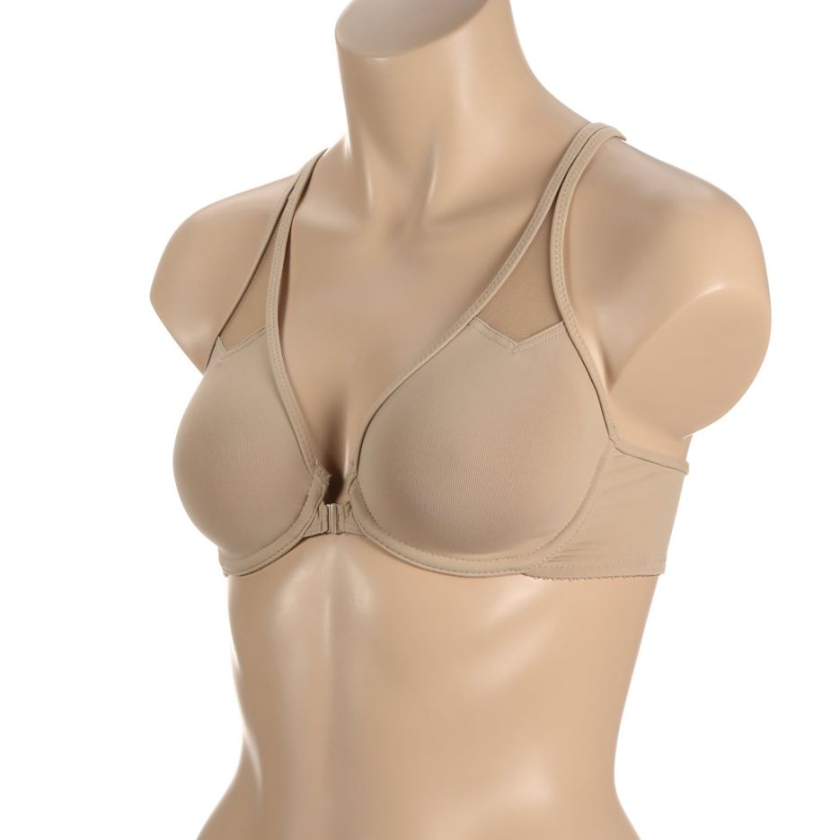 Wacoal Soft Embrace Front-Close T-Back Full-Cup Bra