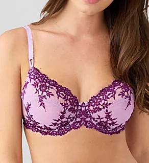 Embrace Lace Underwire Bra Lavender Sage/Purple 34C