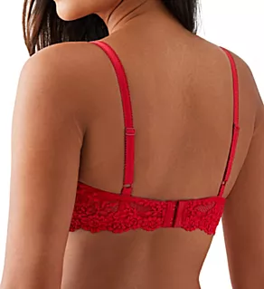Embrace Lace Underwire Bra Equestrian Red 34C