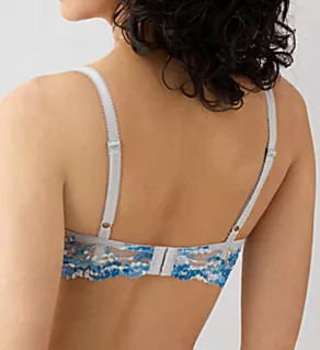 Embrace Lace Underwire Bra Micro Chip Multi 38D