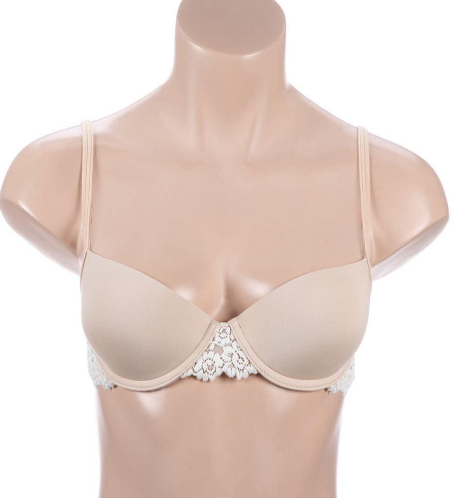 Wacoal Petite Embrace Lace Push-Up Bra 75891 (Natural Nude/Ivory) Women's  Bra. Wacoal unveils absolute stunners in the Embrace L…