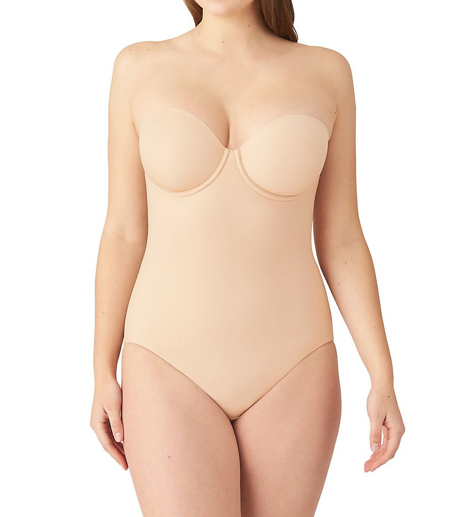 Wacoal - Wacoal 801219 Red Carpet Strapless Shaping Bodybriefer (Naturally Nude 40DDD)