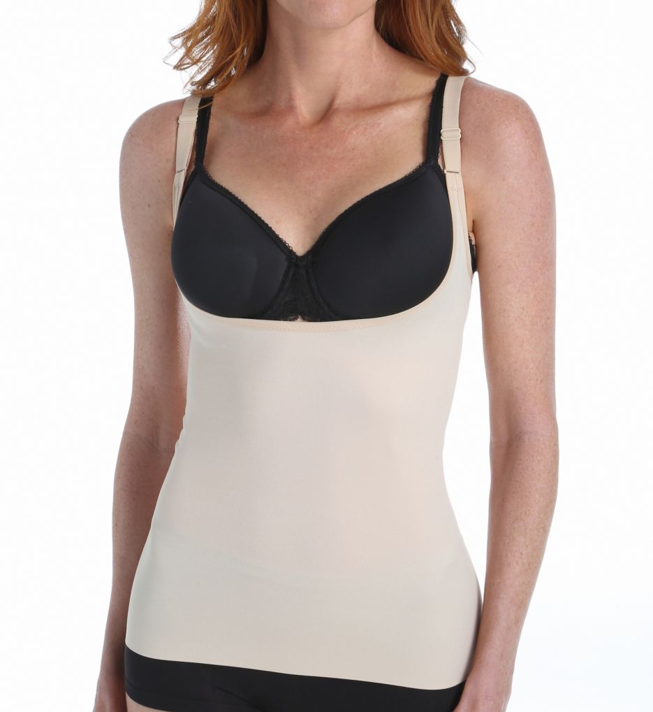 Zoned For Shape Cupless Torsette Camisole-fs