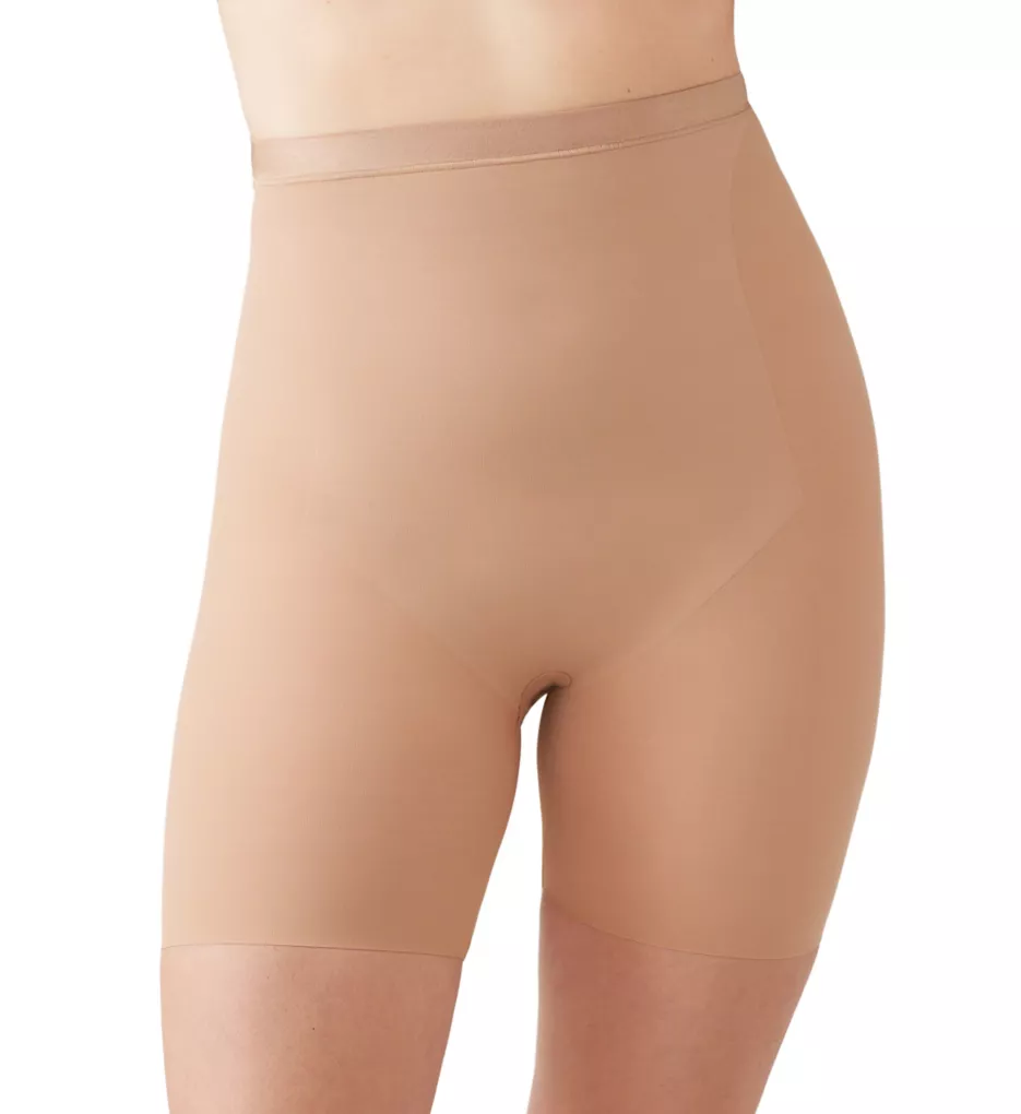 Inside Edit Hi-Waist Thigh Shaper Panty Sand 2X by Wacoal