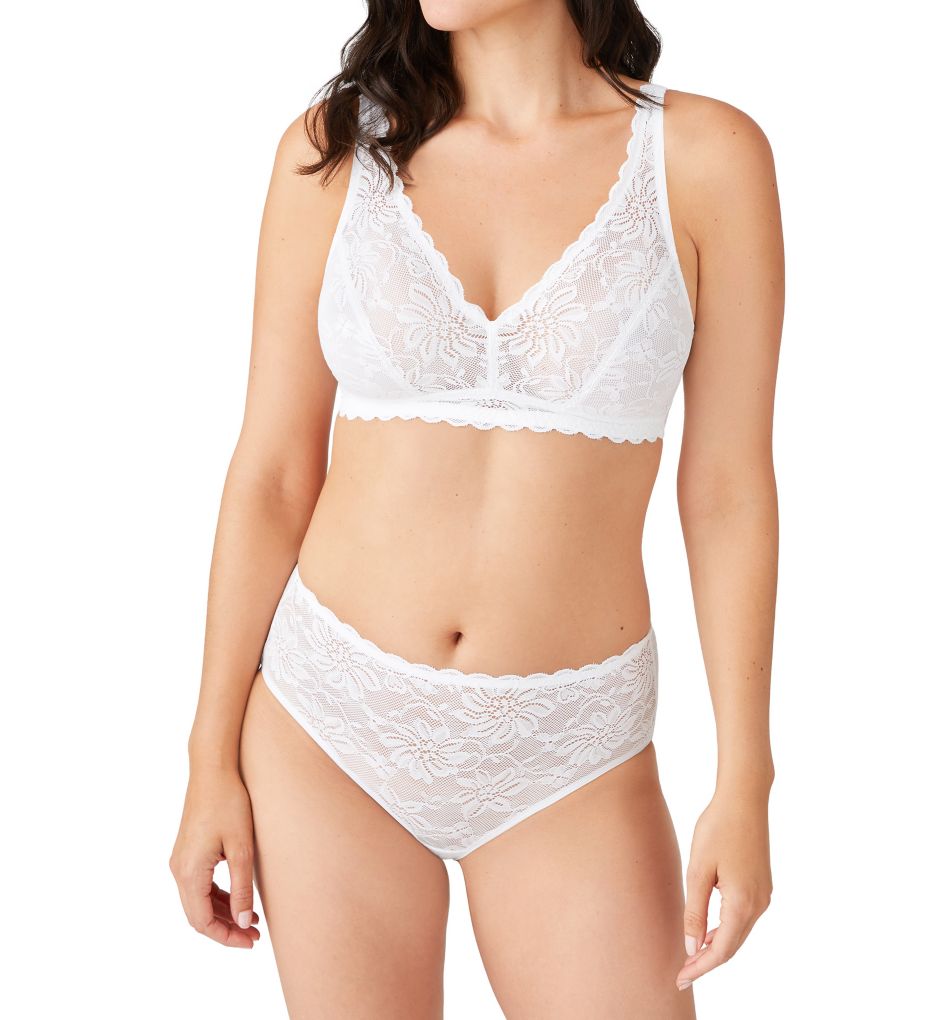 Wacoal Women's Soft Sense Lace Mesh Bralette 810334