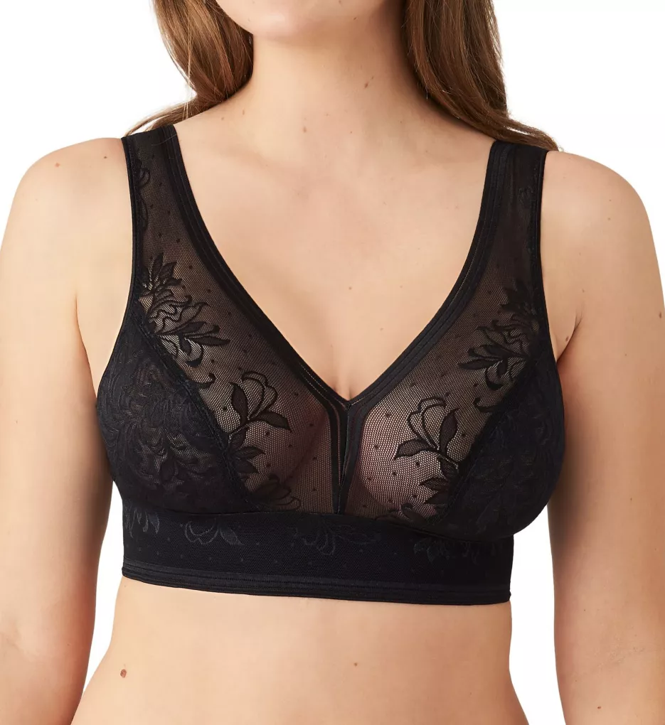 Wacoal B-Smooth Wirefree Bralette with Removable Pads Monaco Blue