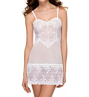 Embrace Lace Chemise Delicious White S