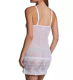 Embrace Lace Chemise Delicious White S