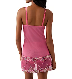 Embrace Lace Chemise Hot Pink/Multi S