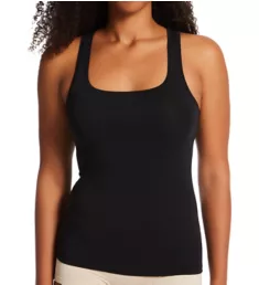 Understated Cotton Tank Black S