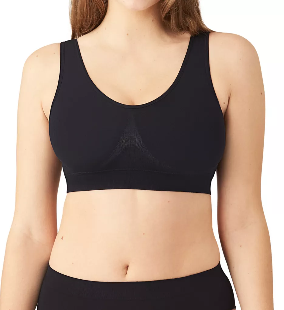 B-Smooth Wireless Bra with Removable Pads Black 32