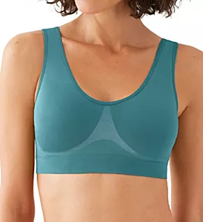 B-Smooth Wireless Bra with Removable Pads Brittany Blue 32