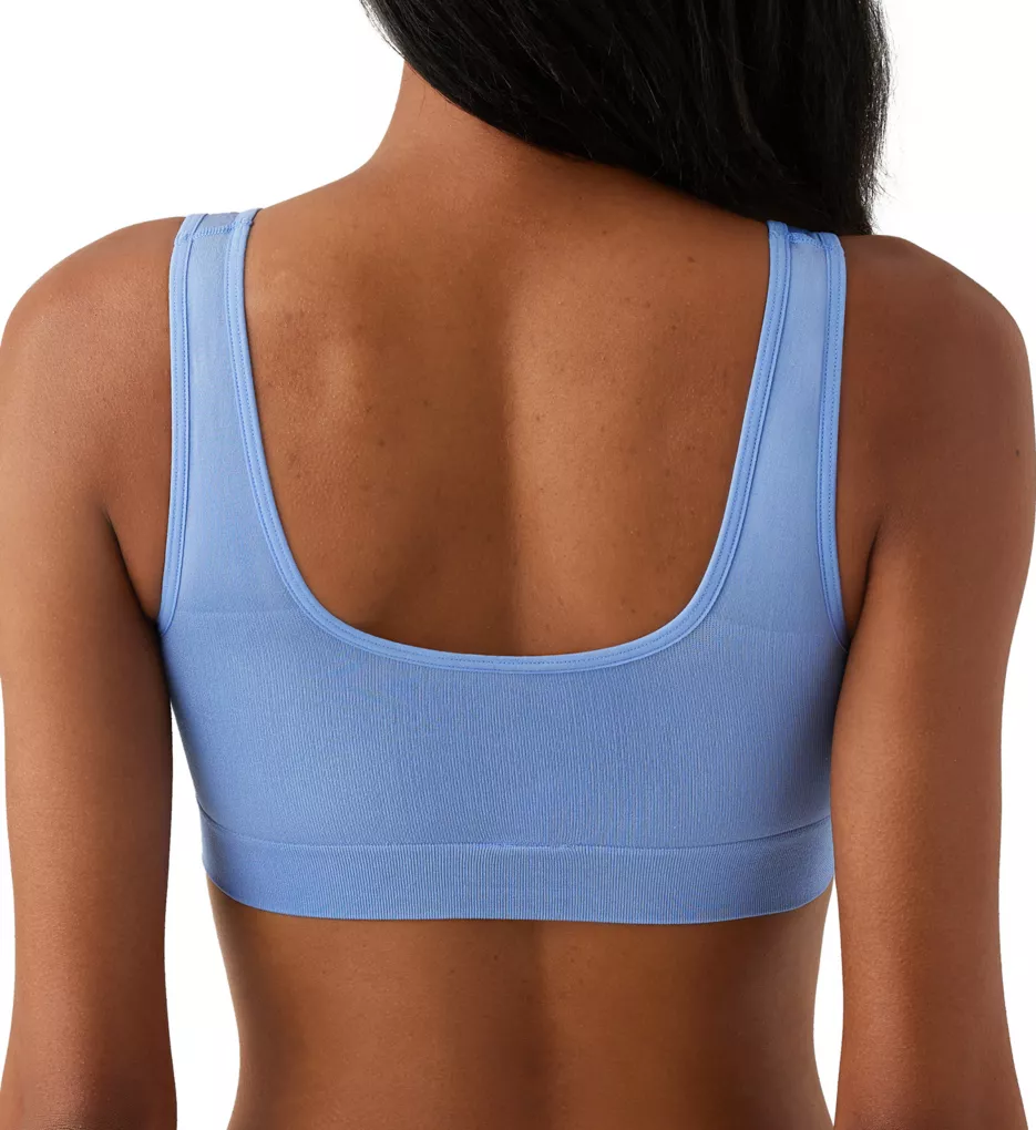 B-Smooth Wireless Bra with Removable Pads Blue Hydrangea 32