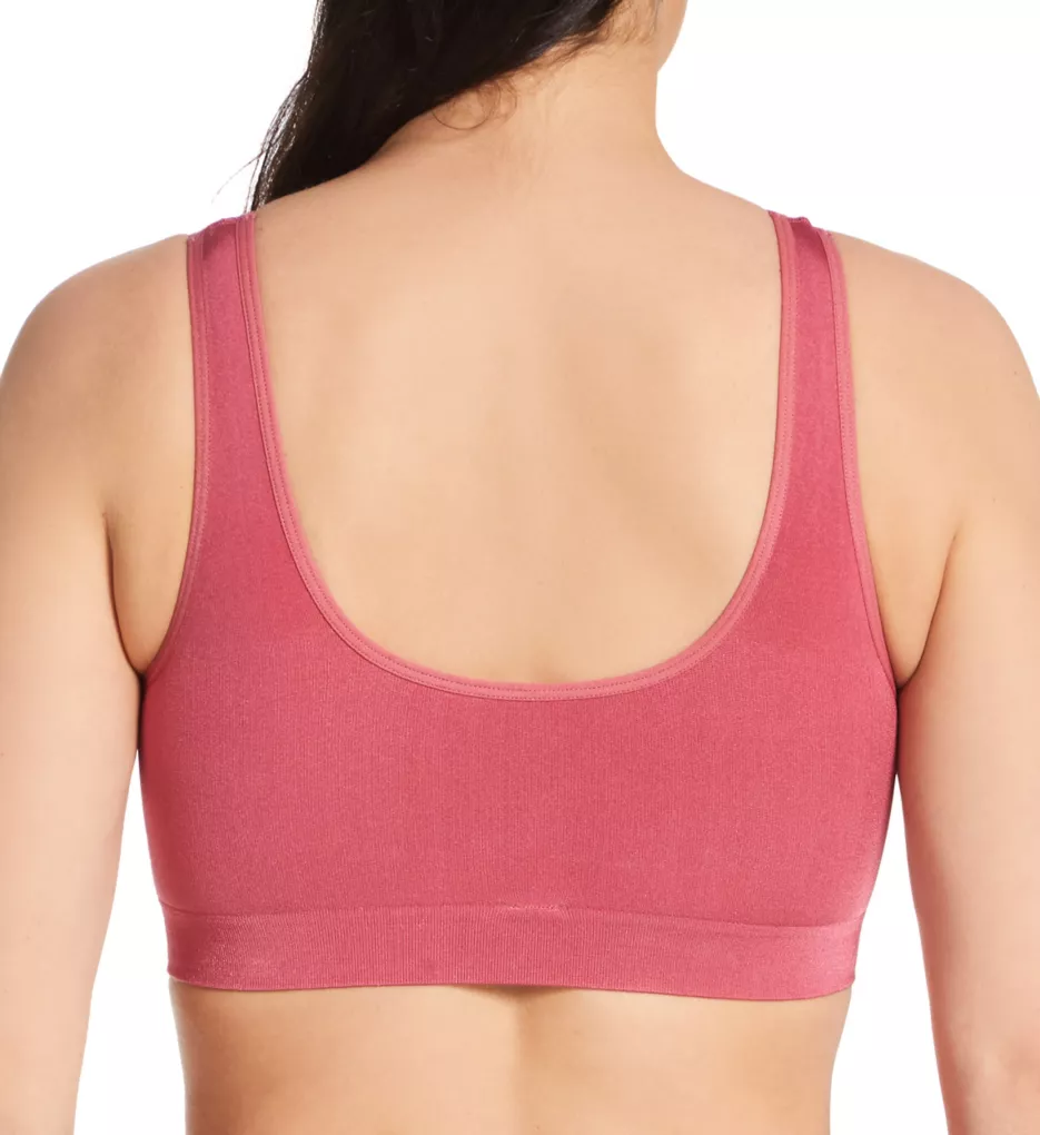 B-Smooth Wireless Bra with Removable Pads Rose Wine 32