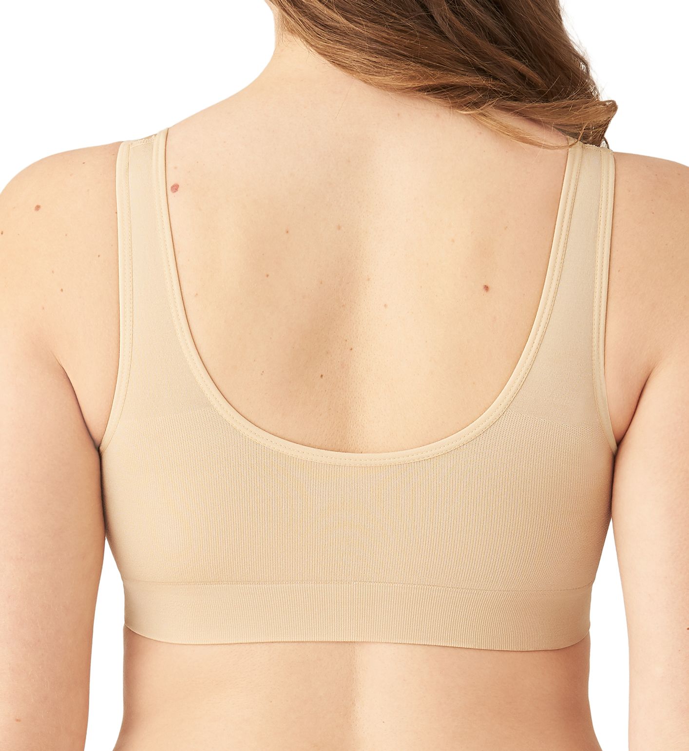 Wacoal B Smooth Front Close Bralette Sand 38  - Image 2