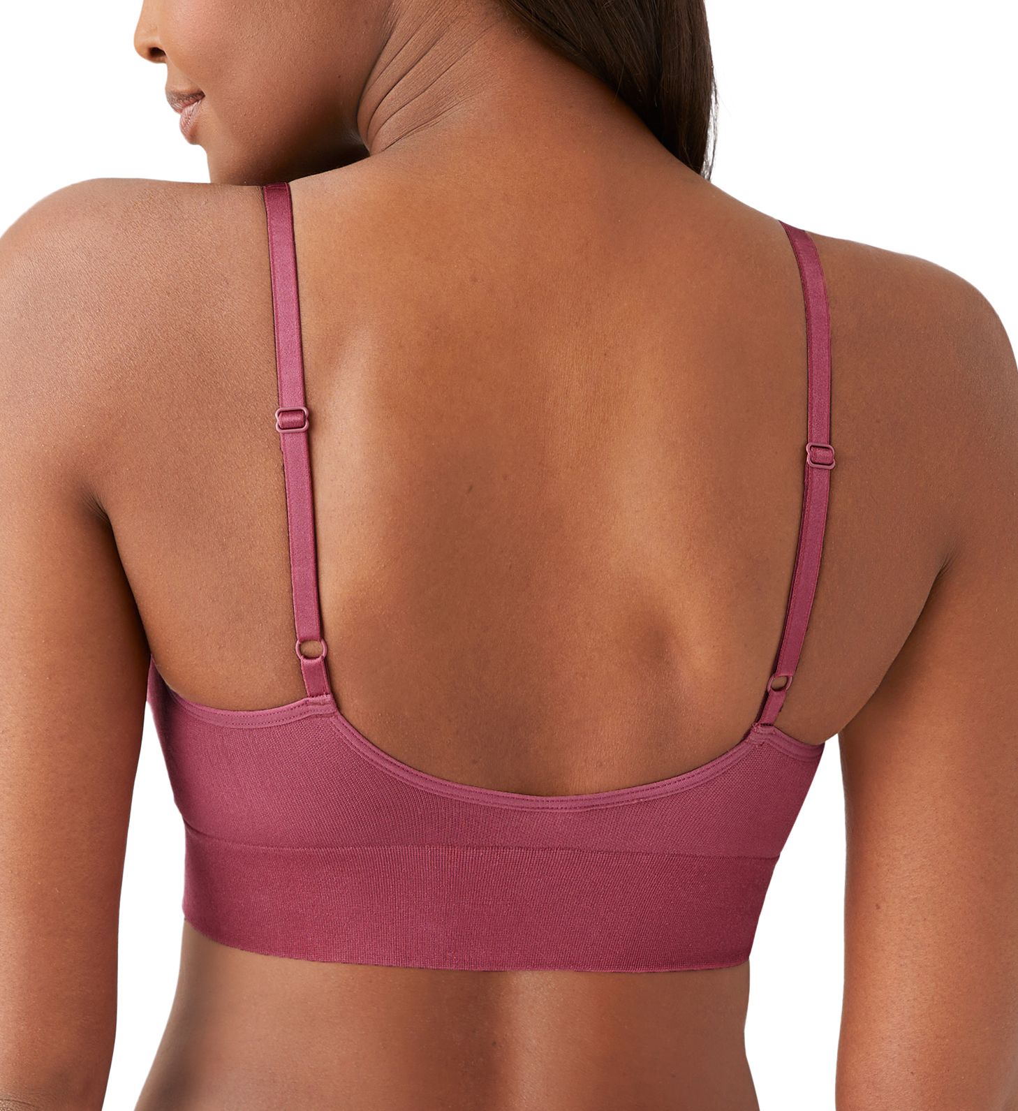 Wacoal B-Smooth Wireless Bralette Rose Wine XL  - Image 2