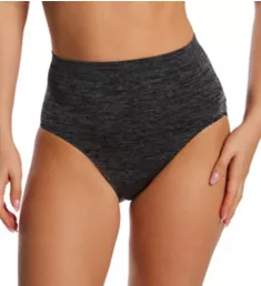 B Smooth Brief Panty Charcoal Heather S