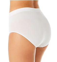 B Smooth Brief Panty White L