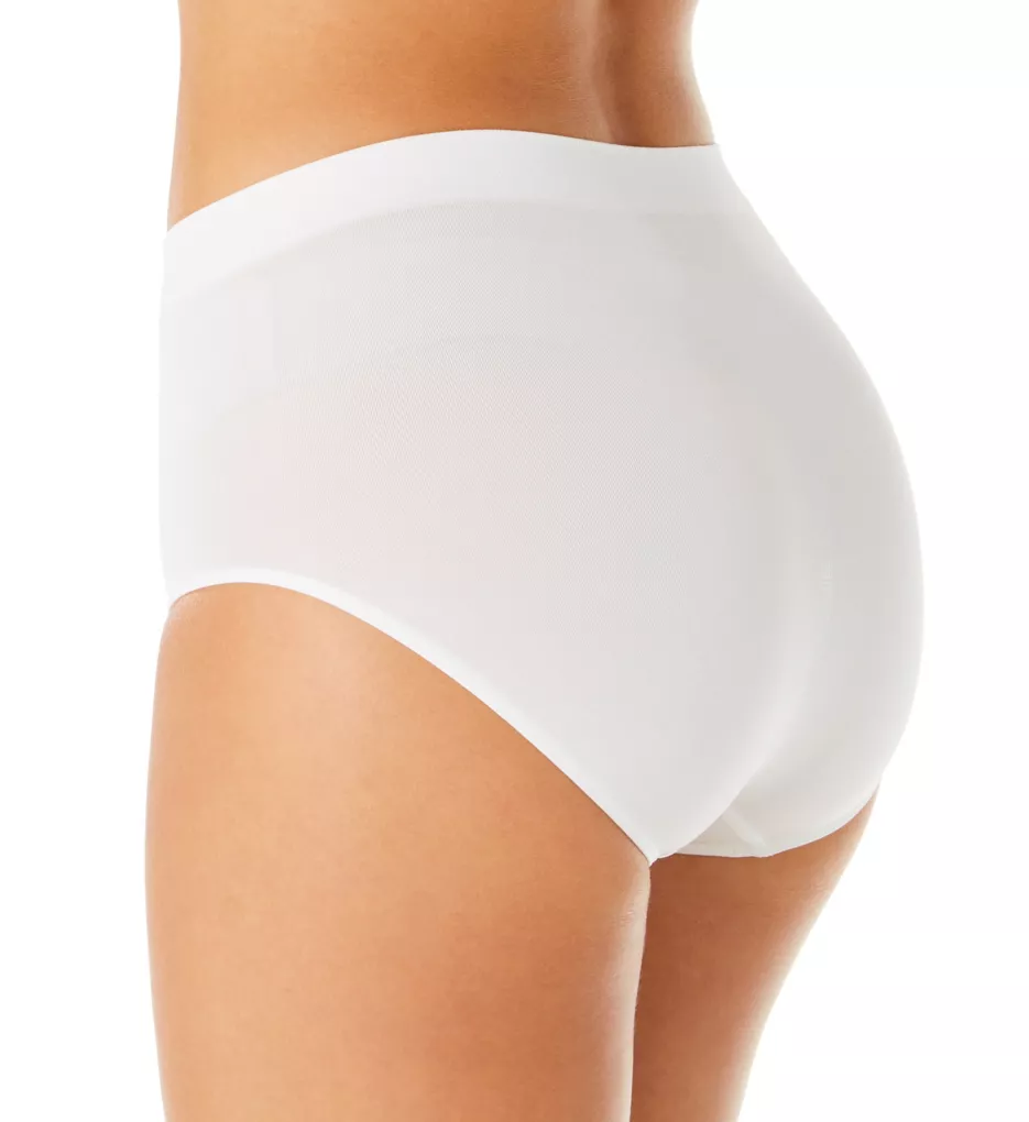 B Smooth Brief Panty White L