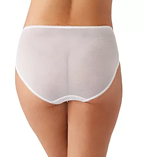 Retro Chic Brief Panty White XL