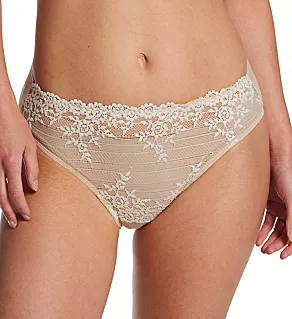 Embrace Lace Hi Cut Brief Panty Sand S