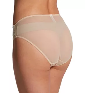 Embrace Lace Hi Cut Brief Panty Sand S