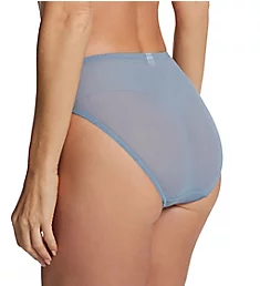 Embrace Lace Hi Cut Brief Panty Windward Blue/Titan S
